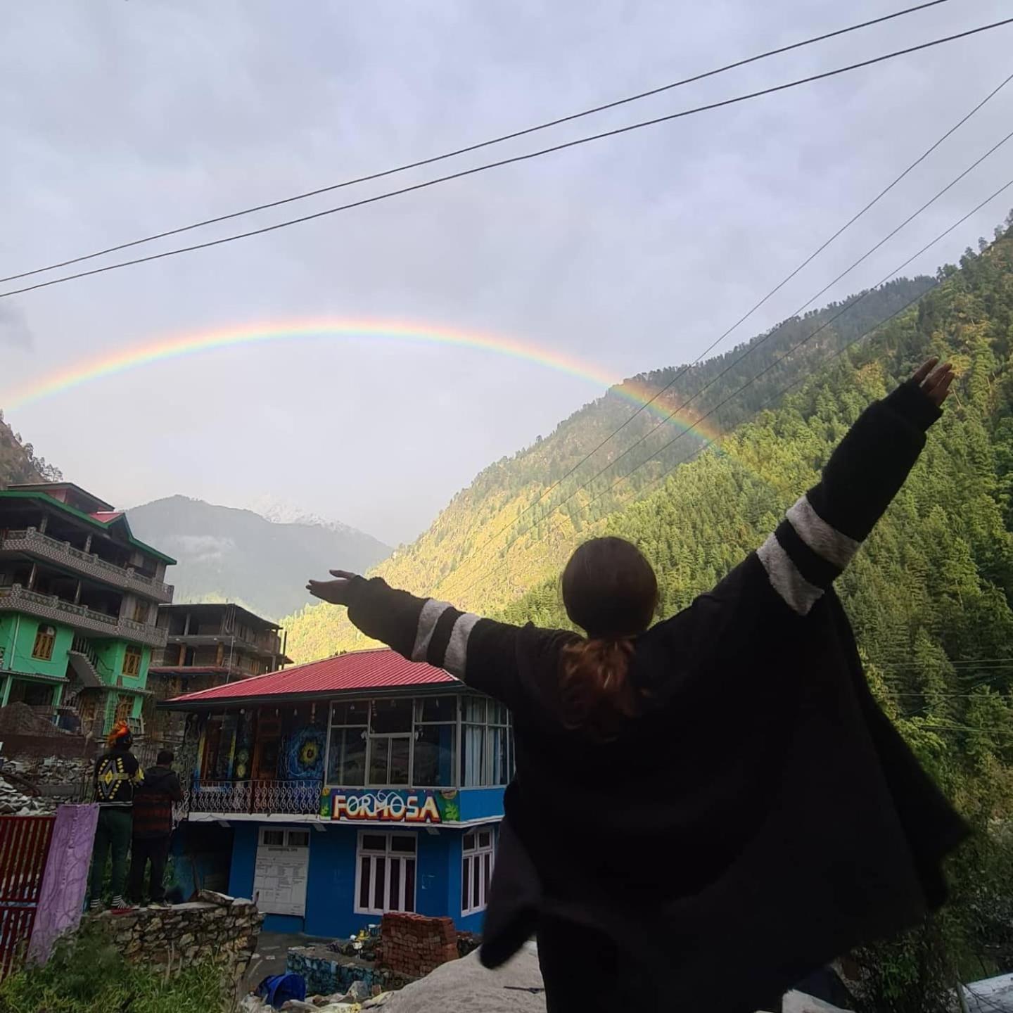 Formosa Hostel & Cafe Kasol Eksteriør billede