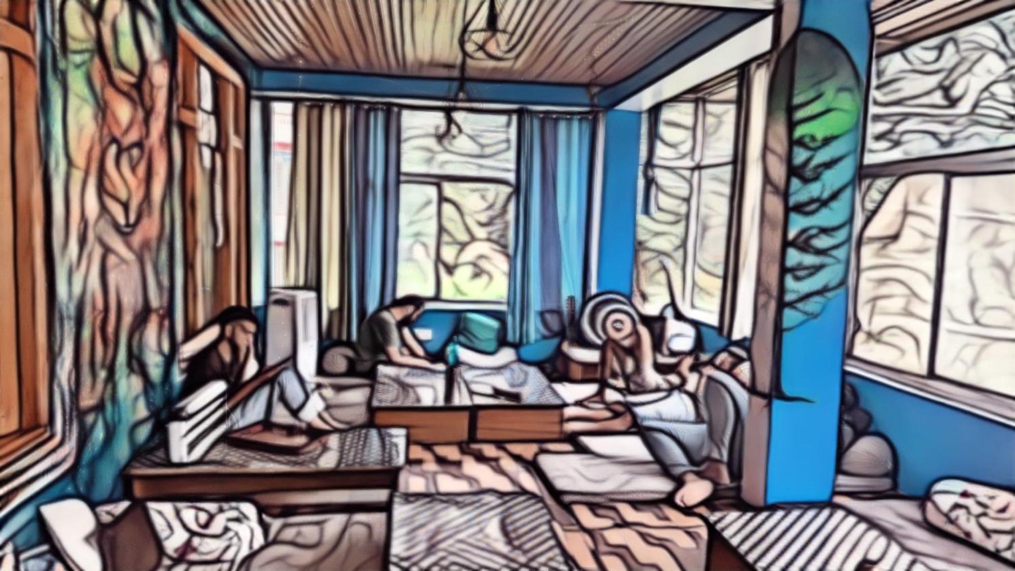 Formosa Hostel & Cafe Kasol Eksteriør billede